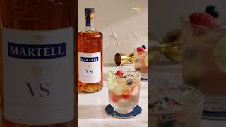 Martell - Martell Berry Cooler, A Refreshing Summer Tail With Martell Vs Clic Tail