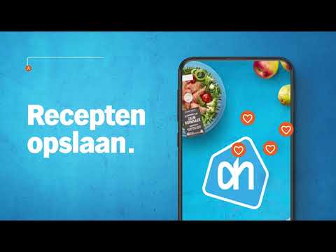 Recepten opslaan in de Mijn Albert Heijn app