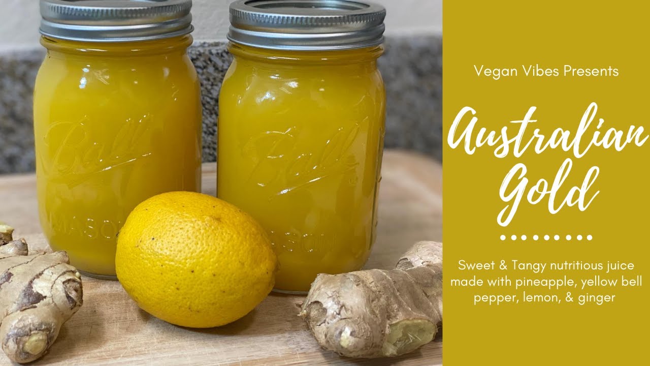 Australian Gold Juice with my Nama Juicer MooreWithEMondays YouTube