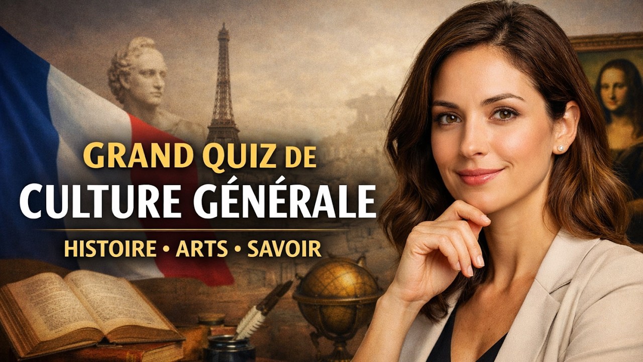 Grand Quiz de Culture Générale : 20 questions en Histoire, Arts et Savoir !