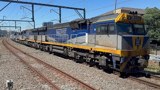 8/1/26 - S.R.S (AFF) 1593 passing North Strathfield with CF4434, CF4435, and CM3313