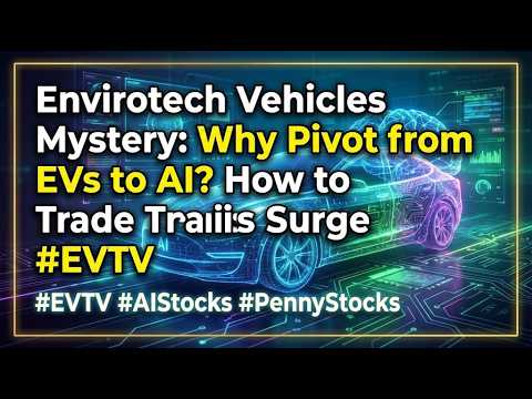 [FullVer] Envirotech Vehicles Mystery: Why Pivot from EVs to AI? How to Trade This Surge #EVTV