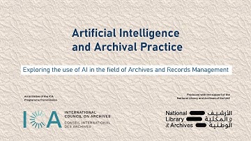 AI and Archival Practice - AI to Support Research and Public Access (3/8)
