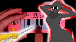 Seek zero two dodging meme | roblox doors (how to play on a 1$ piano)