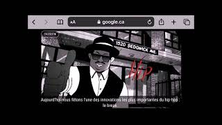 DSI. Google Easter Eggs. Chapitre 6. Google Birthday Surprise Spinner. Le Hip Hop