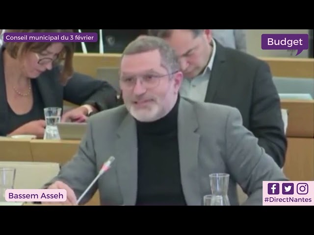 Intervention de Bassem Asseh lors du conseil municipal du 03 février 2023