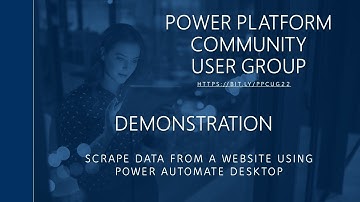Scrape Data Off A Website Using Power Automate Desktop