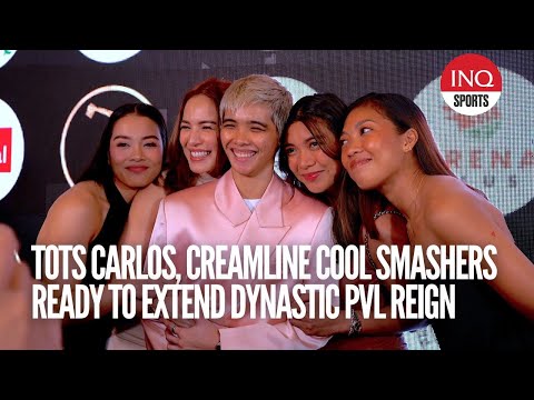 Tots Carlos, Creamline Cool Smashers ready to extend dynastic PVL reign