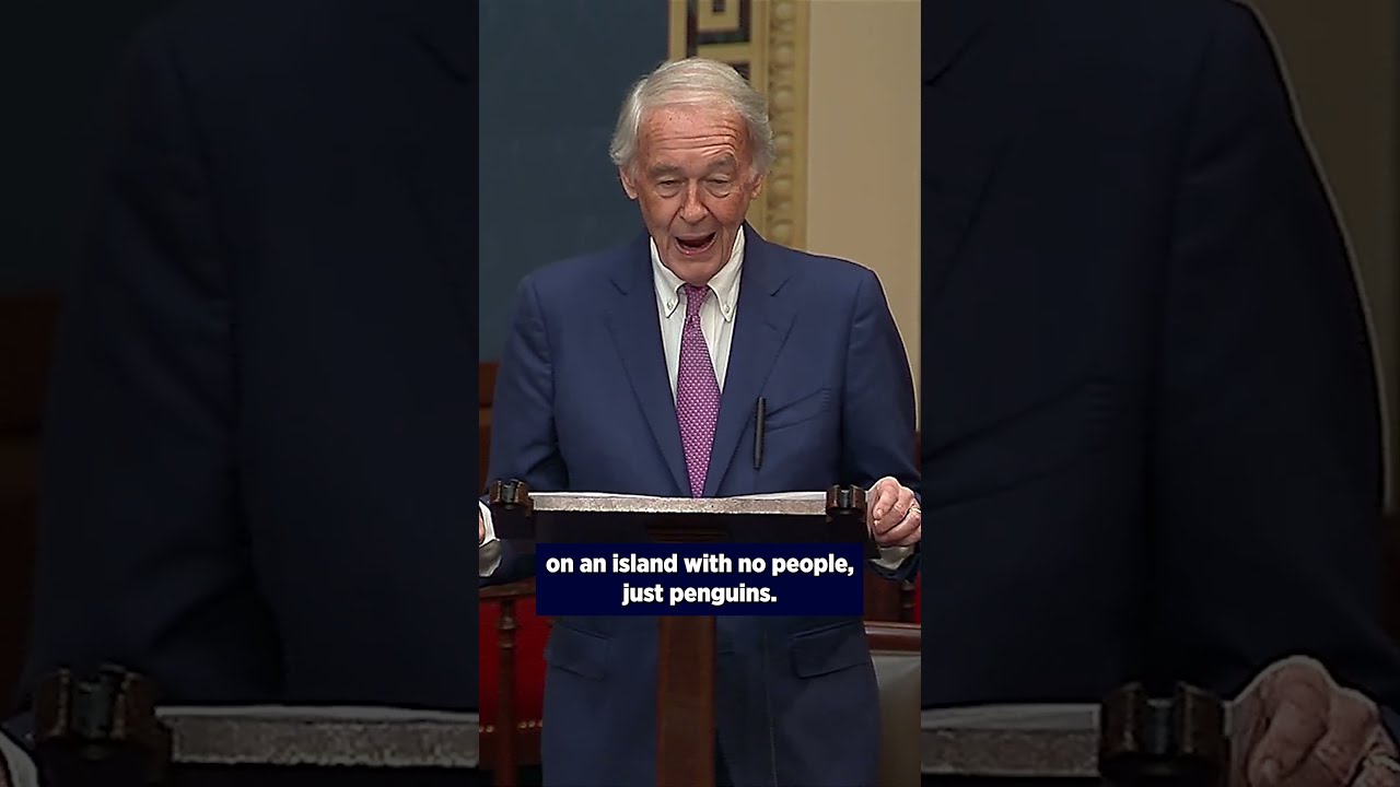 Senator Markey On The Senate Floor Calls Trump S Liberation Day Obliteration