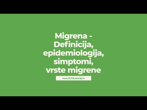 Migrena - Definicija, epidemiologija, simptomi, vrste migrene