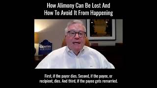 Three Ways You Can Lose Alimony
