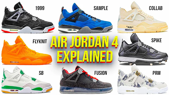Explaining Types of Air Jordan 4s For Beginners Sneaker Collection