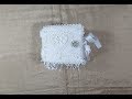Shabby Chic Lace Sewing/Needle Book