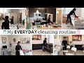 STAY AT HOME MOM DAILY CLEANING ROUTINE // WHAT I CLEAN EVERYDAY // Jessica Tull cleaning