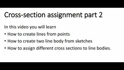 Ansys Cross-Section Assignment Part 2