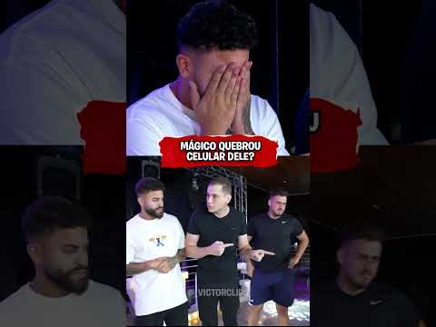 MÁGICO ACHOU QUE TINHA QUEBRADO O CELULAR DELE #shorts - YouTube