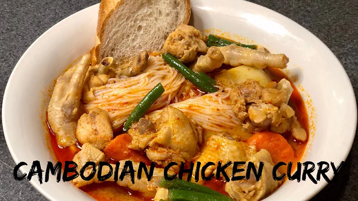 Cambodian Chicken Curry  | COOK WITH ME