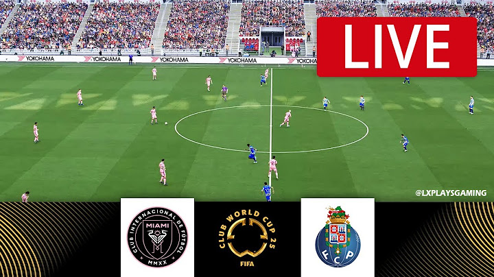 🔴[LIVE] Inter Miami vs FC Porto | Club World Cup 2025 | Match Live Today