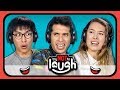 YouTubers React to Try to Watch This Without Laughing or Grinning #15