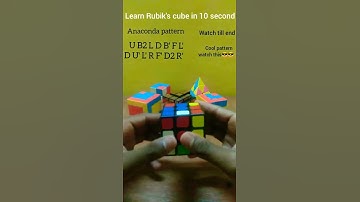 Anaconda pattern trick