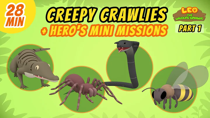 Creepy Crawlies (Part 1/3) - Junior Rangers and Hero's Animals Adventure | Leo the Wildlife Ranger
