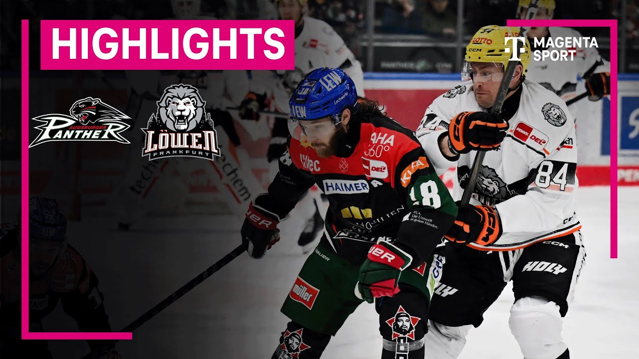 Augsburger Panther - Löwen Frankfurt | PENNY DEL | MAGENTA SPORT