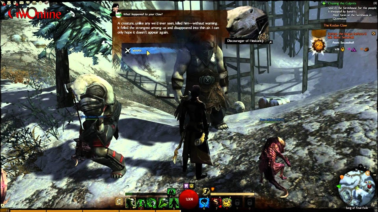 guild wars 2 beta meeting the kodan youtube