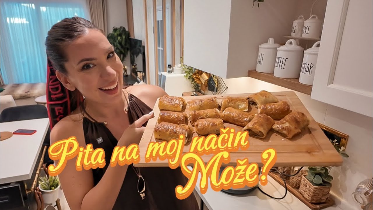 Kuvam kao za vojsku /Recept za moju pitu + ručak za 2 dana #recipeoftheday 