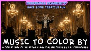 I put together some music to just relax and color by.