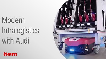 Modern intralogistics: item profile technology in action at Audi