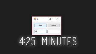 (Complete Starter)Higher-Lower-Guess-Game in Visual Studio C# under 5 minutes | Coding Challenge screenshot 5