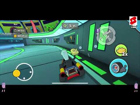 Warped Kart Racers - iOS (Apple Arcade) Emperor Zing's Ship - YouTube
