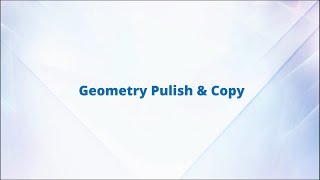 ZW3D 2023 (CAD) : Geometry Publish & Copy