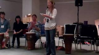 How to play Body Beat game from UpBeat Drum Circles