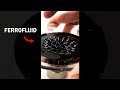Placing ferrofluid over a magnet makes weird spikes