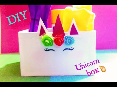 DIY How to Make Unicorn Box-Best out of waste Empty Box-Queen of DIY