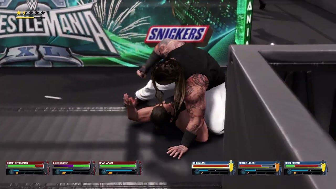 wwe 2k25 the wyatt sicks vs the wyatt family