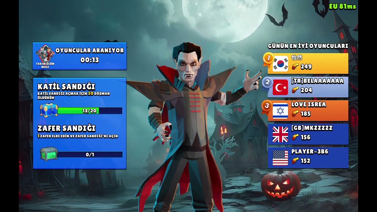 Poligon arena oynadım