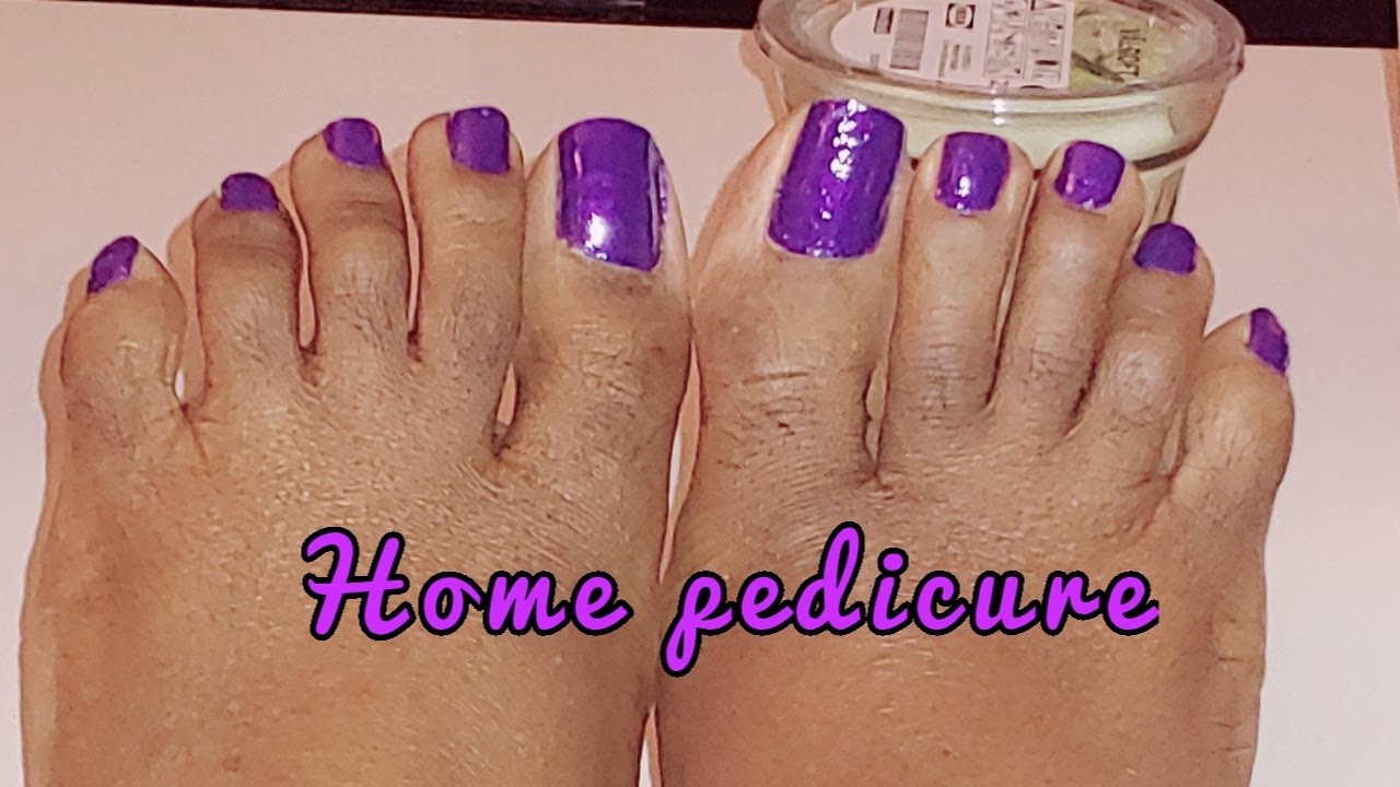 #Pedicure at home - YouTube