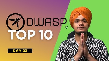 Day 23: OWASP Top 10 Explained 🔥 | Most Critical Web App Vulnerabilities (2021) | #100daychallenge