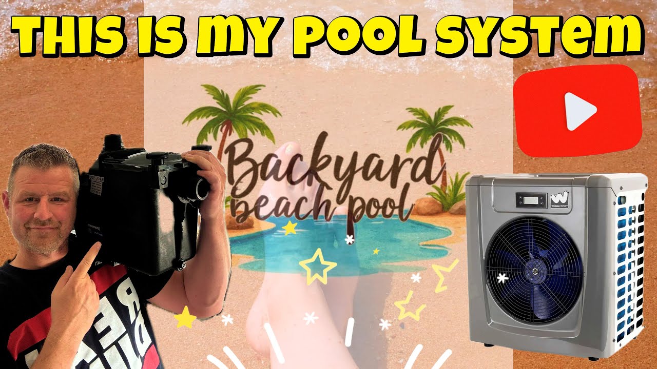 I Built a Backyard Beach Pool with DIY Filtration