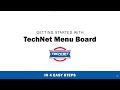 Getting started with technet menu board