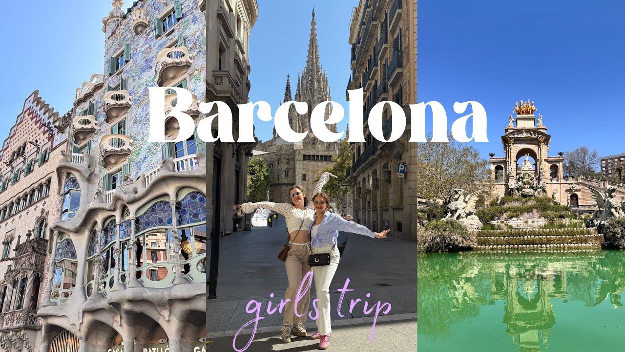 VLOG: Barcelona. Girls Trip s kamarádkou. Splnila jsem si svůj dětský sen