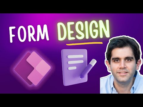 Design your Power Apps Forms | Form Control Tutorial