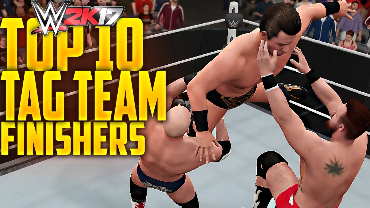 WWE 2K17 Top 10 Tag Team Moves! PS4 & XBOX ONE YouTube