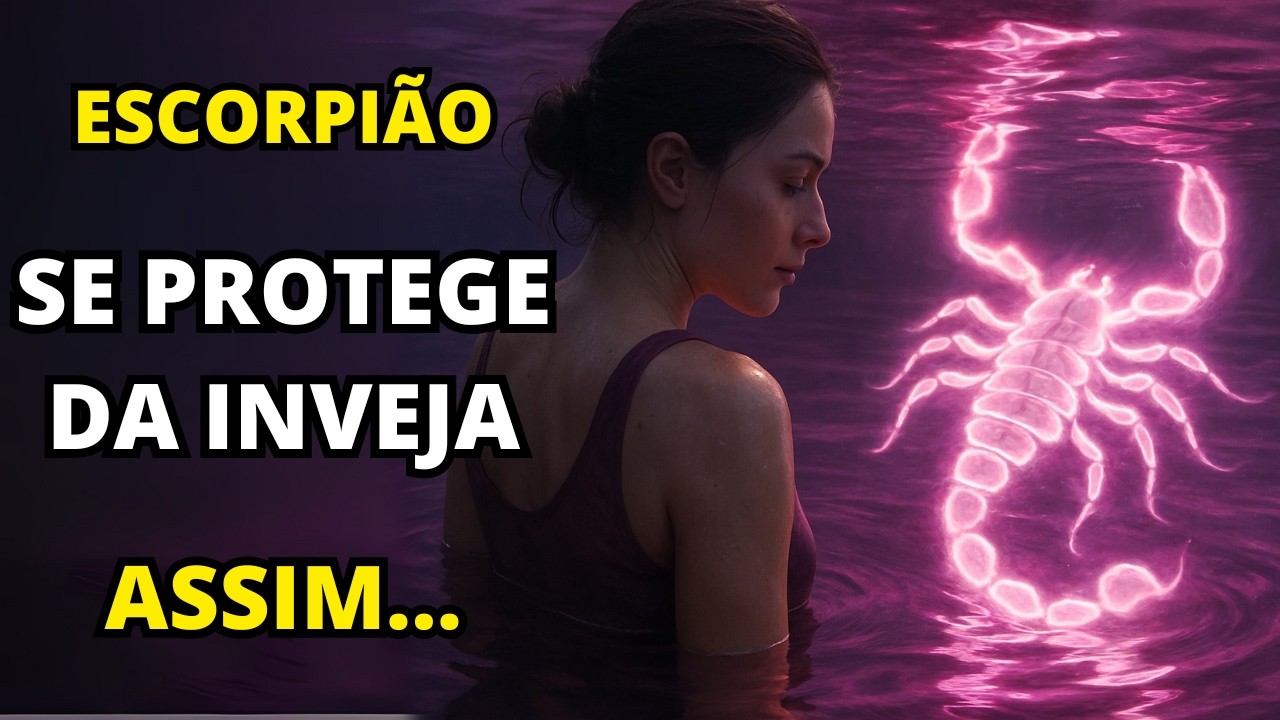 Escorpião se protege da inveja fazendo essas 5 coisas estranhas   Sem nem sequer saber disso