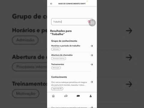 ✨ Layout APP do colaborador - SEARCH UNIVERSAL