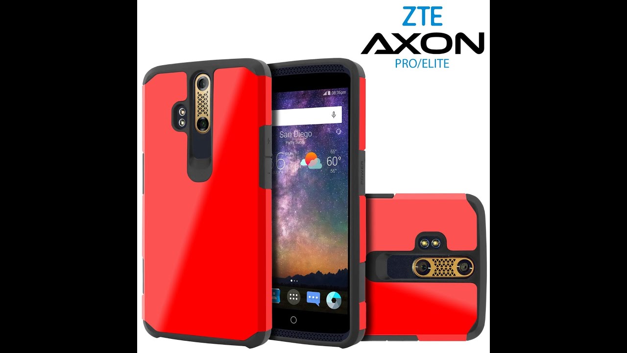 ZTE Axon Pro CellJoy USA protective hybrid case YouTube