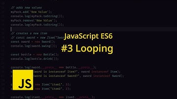 JavaScript ES6 - #3 - Looping