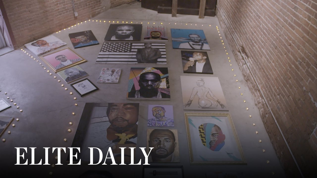 Artist Curates Gallery Of Kanye West Portraits Dedicated To Kanye [INSIGHTS]
